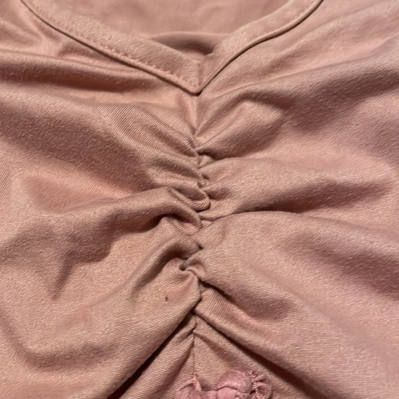 Pink sinched tie top xs - Picture 3 of 4